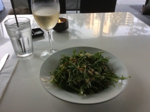 Arugala and Parmesan salad